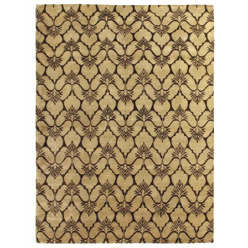 Metro Wool Floral Area Rug, Rectangle 8' x 10'