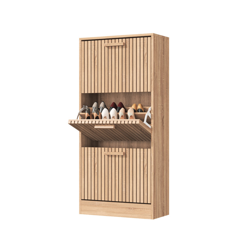 18 Pair Shoe Storage Cabinet