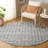 Maurie 501 Area Rug In Light Grey / Teal-1346500646
