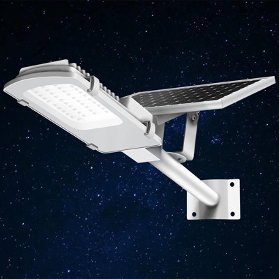200W Solar Street Light Outdoor, 12000Lm 6000K Led Solar Lamp With Mppt & 22000Mah Battery, Ip65 Waterproof For Parking Lot, Yard, Garden, Stadium, Patio