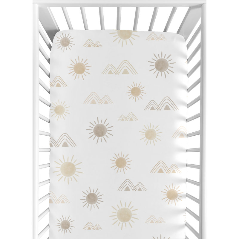 Drap-housse pour lit de bébé Desert Sun