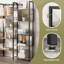 166cm H x 158cm W Steel Bookcase