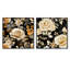 Hallet - Ensemble de 2 collages carrés floraux-102162737-102162741