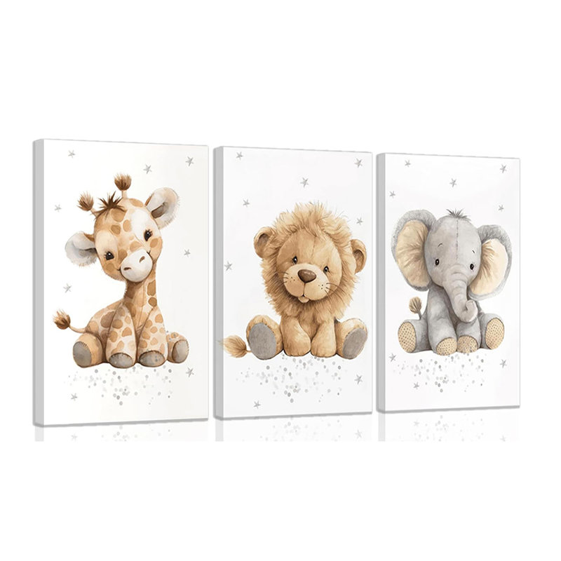 3 Piece Wrapped Canvas Print