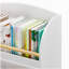 Bibliothèque, bibliothèque à 3 niveaux, organisateur de livres, rangement pour jouets, blanc