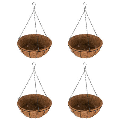 Boîte à fleurs suspendue à la main Treanor (ensemble de 4)