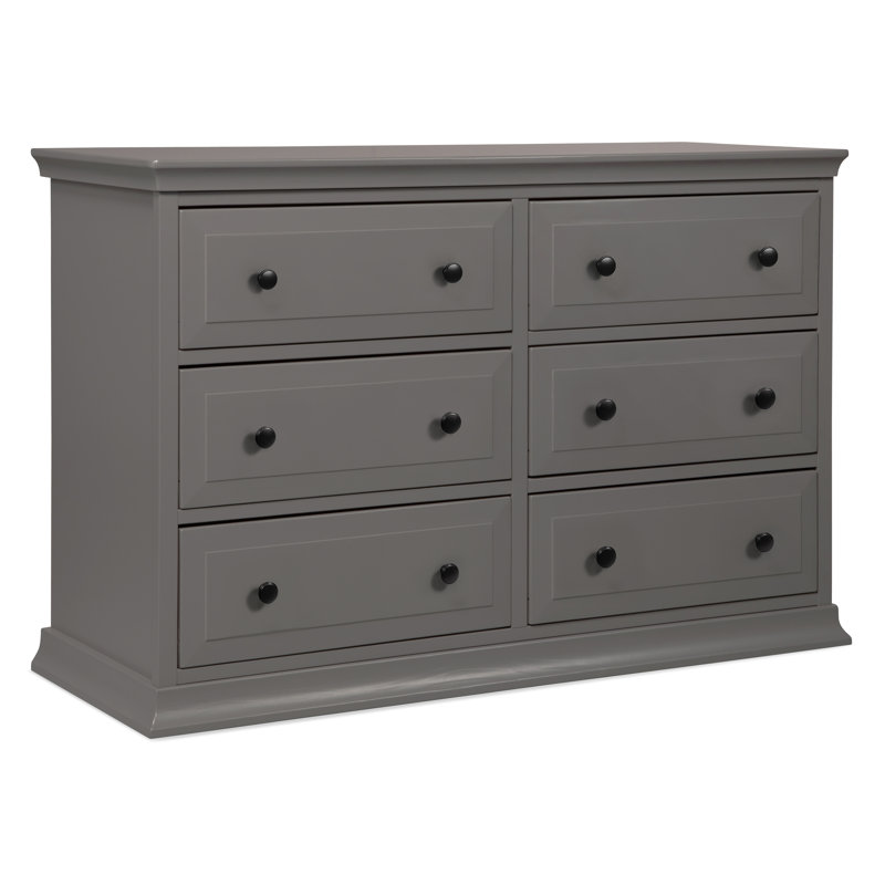 Commode double 6 tiroirs Signature, Ardoise