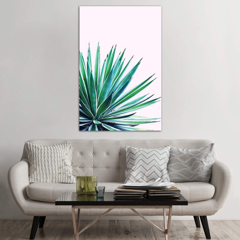 Agave Love - Print on Canvas, Wrapped Canvas, 20.32 cm H x 30.48 cm W