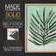 «Verging Palm I», reproduction encadrée - bois massif-1222324520