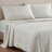 Abstract Comforter Set Full Size Polyester 7-Piece with Sheets in Green