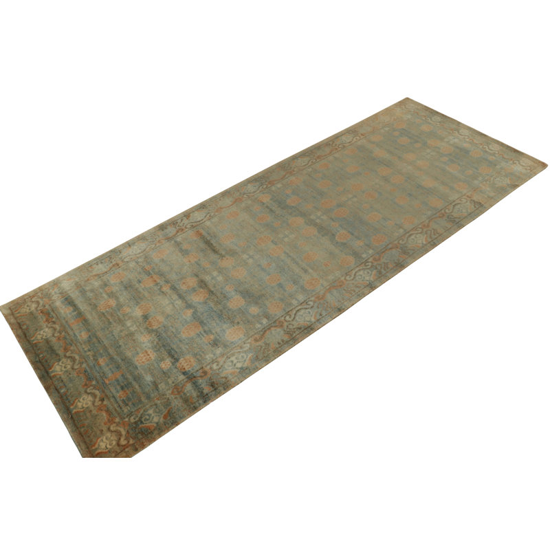 One-of-a-Kind Runner 4’10” X 12’10” Hand Knotted Area Rug