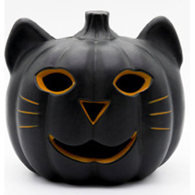 Chat à pile 9 po Jack-O-Lantern