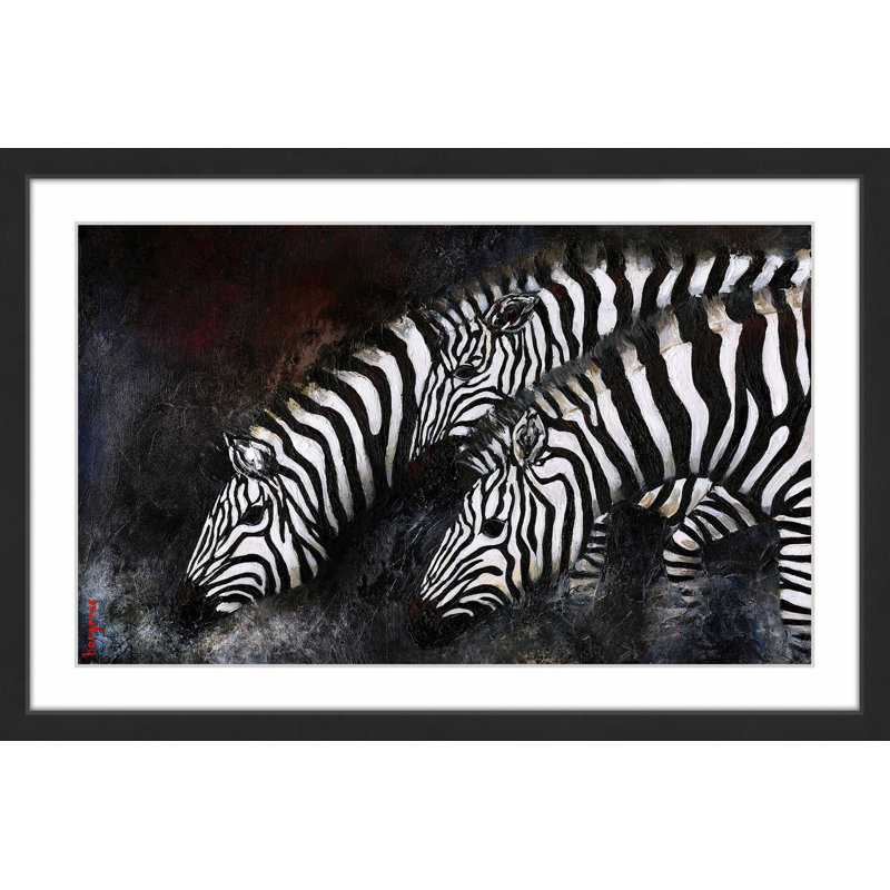 Bergerac - Single Picture Frame Painting, 61cm H x 91cm W x 3.81cm D