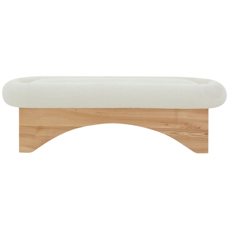 Banc de rangement Jaramiah, Naturel