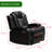 38.6" Wide Transitional Leather Manual Recliner-128983767