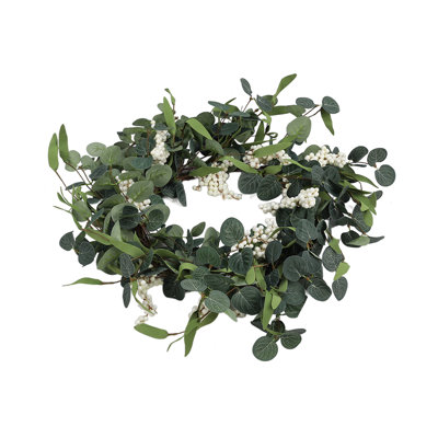 55 cm Eucalyptus Silk Artificial Wreath