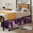 Pantoja Bed Frame with Rustic Vintage Wood Headboard Platform Bed No Box Spring Needed-1316031543