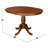 Ingbert Extendable Solid Wood Pedestal Dining Table-567339857