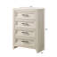Commode contemporaine à 4 tiroirs 1Pc