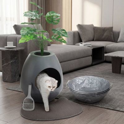 Polyethylene Plastic Litter Box