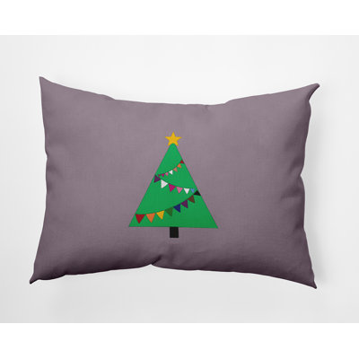 Polyester Indoor/Outdoor Throw Pillow