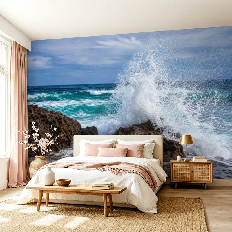 Adhésif mural amovible auto-adhésif et amovible, 99.6" L x 144" W