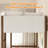 Damare Rubber Wood Twin Size Loft Bed With Desk, Boucle Head/footboard, Kids Loft Bed With Stairs, Enclosed Design