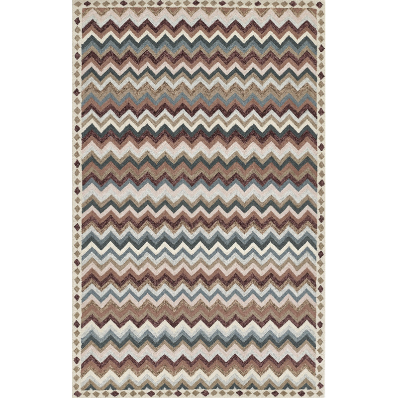 Abbott Hand Tufted Wool Rug, Rectangle 8' x 10'