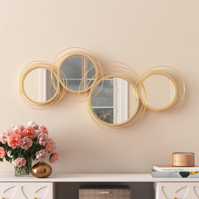 Modern Abstract Wall Decor on Metal