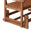 Arianna Rubberwood Outdoor Glider