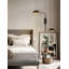 Lampe murale avec bras pivotant en acier à 2 lumières Breyanah
