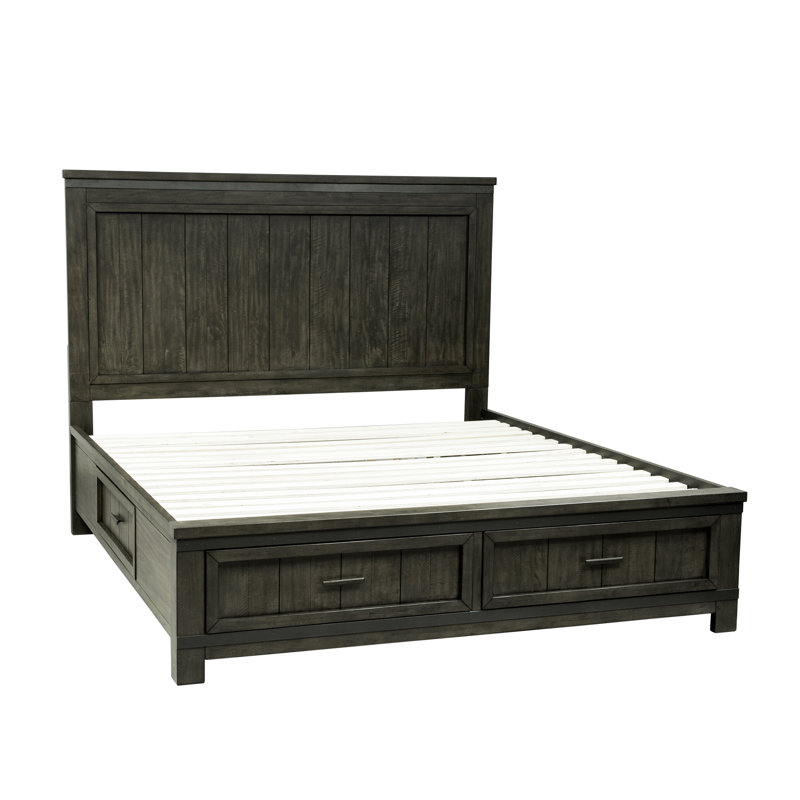 Lexee Two Sided Storage Bed, Dresser & Mirror, Chest, Night Stand, Queen