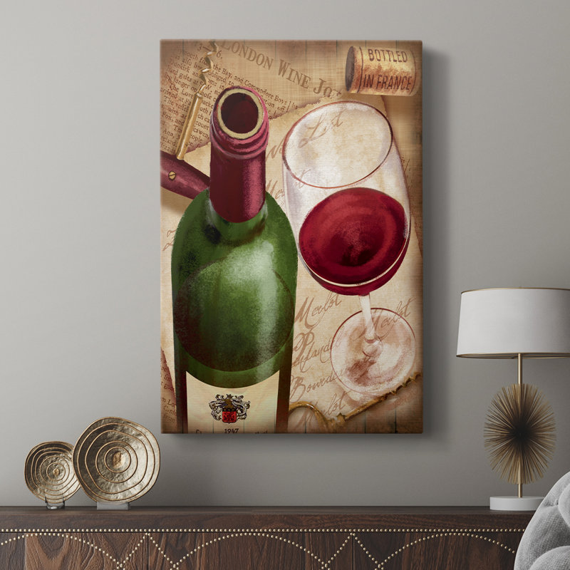 Merlot - galerie Cavas sur mesure, H 18 po x l 12 po