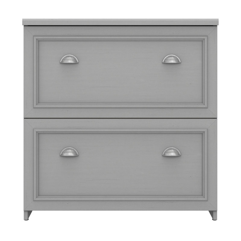 29.6'' Wide 2 -Drawer File Cabinet, Cape Cod Gray
