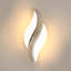 Modern Chrome Acrylic LED 30Cm Sleek Design Wall Sconces-1720044232