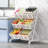 36.2'' H x 22.8'' W Utility Cart with Wheels-82536799