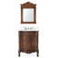 Ensemble de meuble-lavabo simple 31 "avec miroir Digennaro-508124722