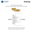  Superposition de surface à fermeture automatique, cadre encastré à fermeture automatique de 3/8 po - Bronze huilé - charnières de porte d'armoire (ensemble de 2) -125303921-125303925