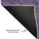 Premium Machine Washable Prisco Purple Rug