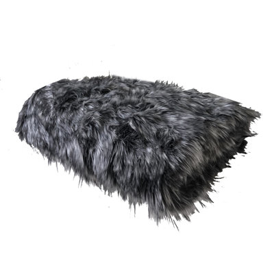 Grey Wolf Throw Blanket