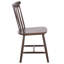 Chaise d'appoint en bois massif Jordyn-749494517