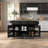 Bobbe Solid Wood Top Kitchen Cart-274539596