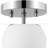 Statler Glass Semi Flush Mount-2010117113