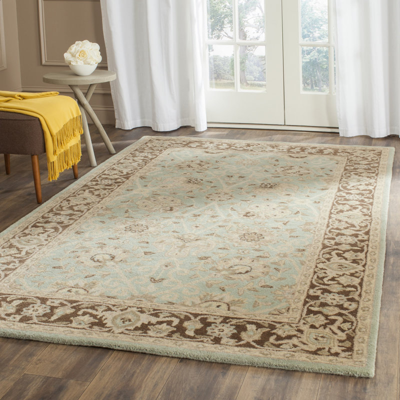 Dunbar Hand Tufted Wool Oriental Rug, Rectangle 6' x 9'