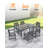 SeeHill HDPE Dining Chair Set of 4, Outdoor Dining Chair with Deep Seating, All Weather HDPE Patio Dining Chairs, Ergonomic Outdoor Chairs Furniture for Backyard, Poolside, Garden, Deck-1965396623