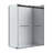 Molly 48" W X 36" D X 76" H Frameless Shower Door Rectangular Shower Kit With Rain Drop Glass Finish-121487433-121487435