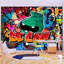 Murale pelez et collez Idan-1200365205