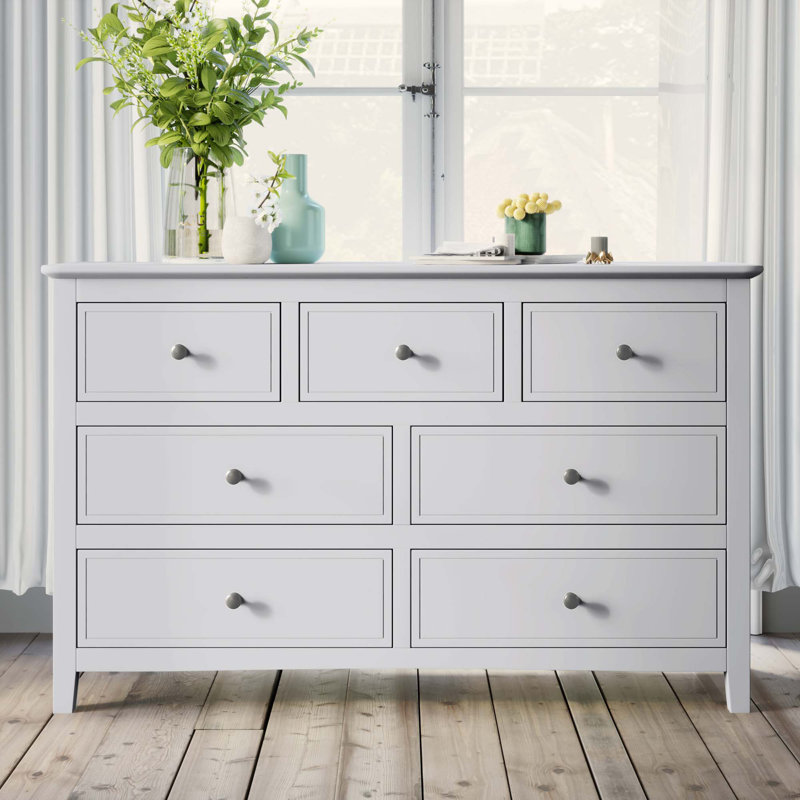 Solid Wood 5 Pieces Bedroom Sets(Bed+Nightstand*2+Chest+Dresser), Full