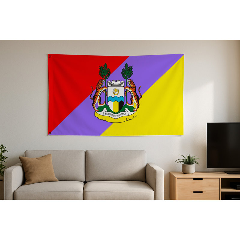 Drapeau de la ville d'Ipoh - Drapeau