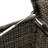 Water Resistant Acacia Poly Rattan Deck Box with Wheels-97884519
